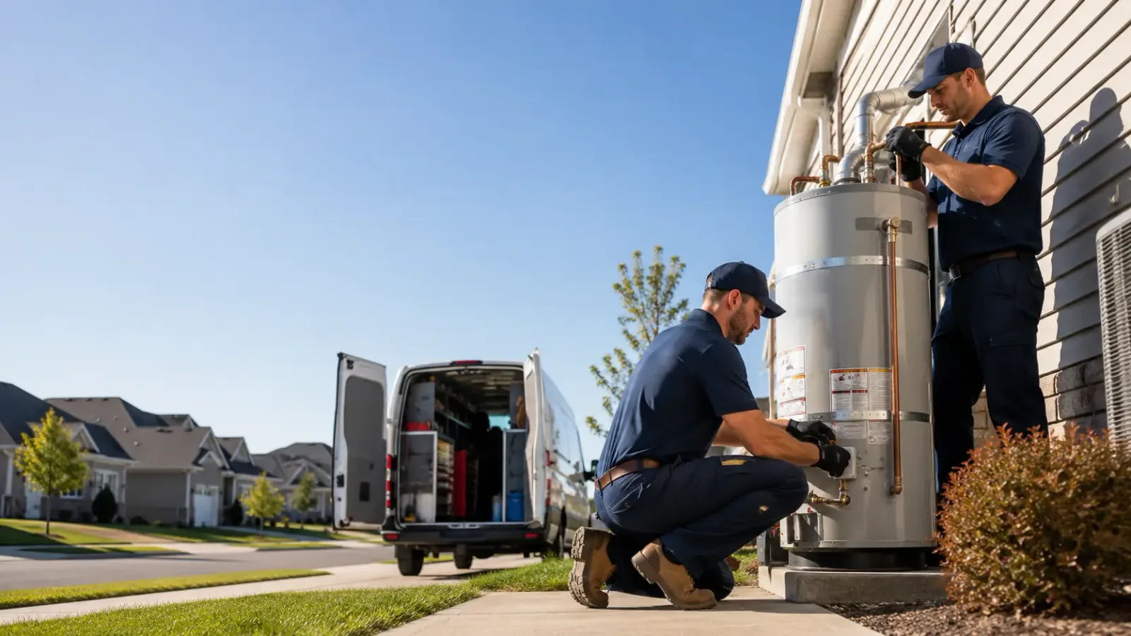 Water Heater Installation in Elnora, IN